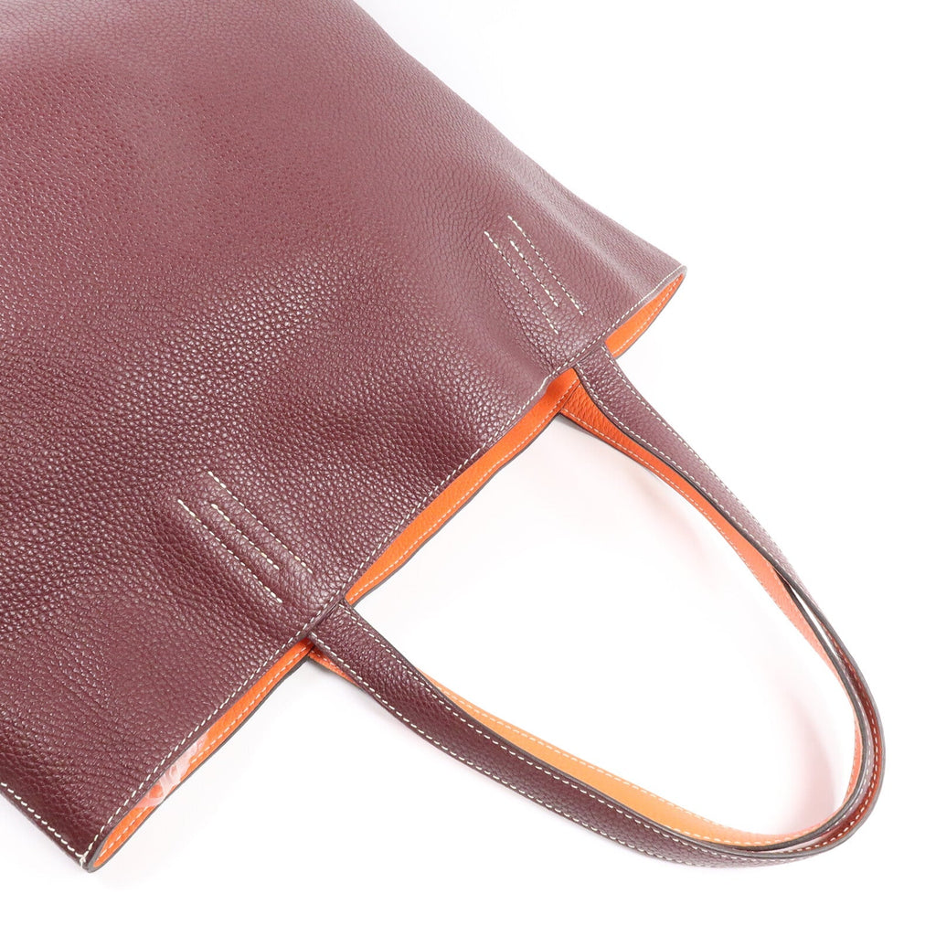 Hermès Double Sens 35 · Clemence · Prunoir/Feu