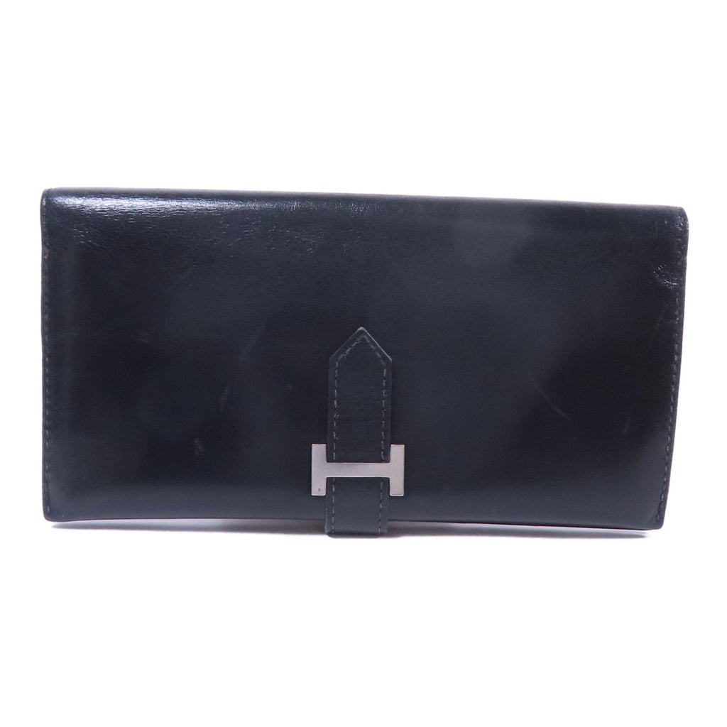 Hermès Bearn Long Wallet · Box Calf