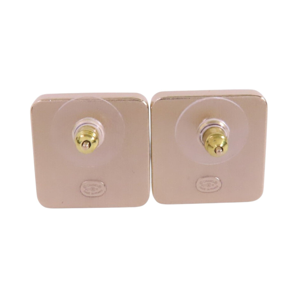 Chanel CC Earrings · Enamel