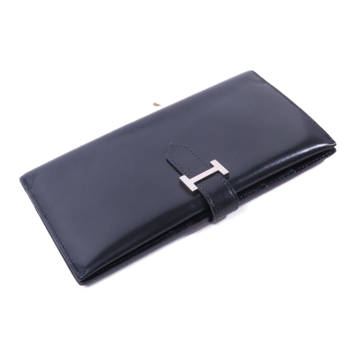 Hermès Bearn Long Wallet · Box Calf