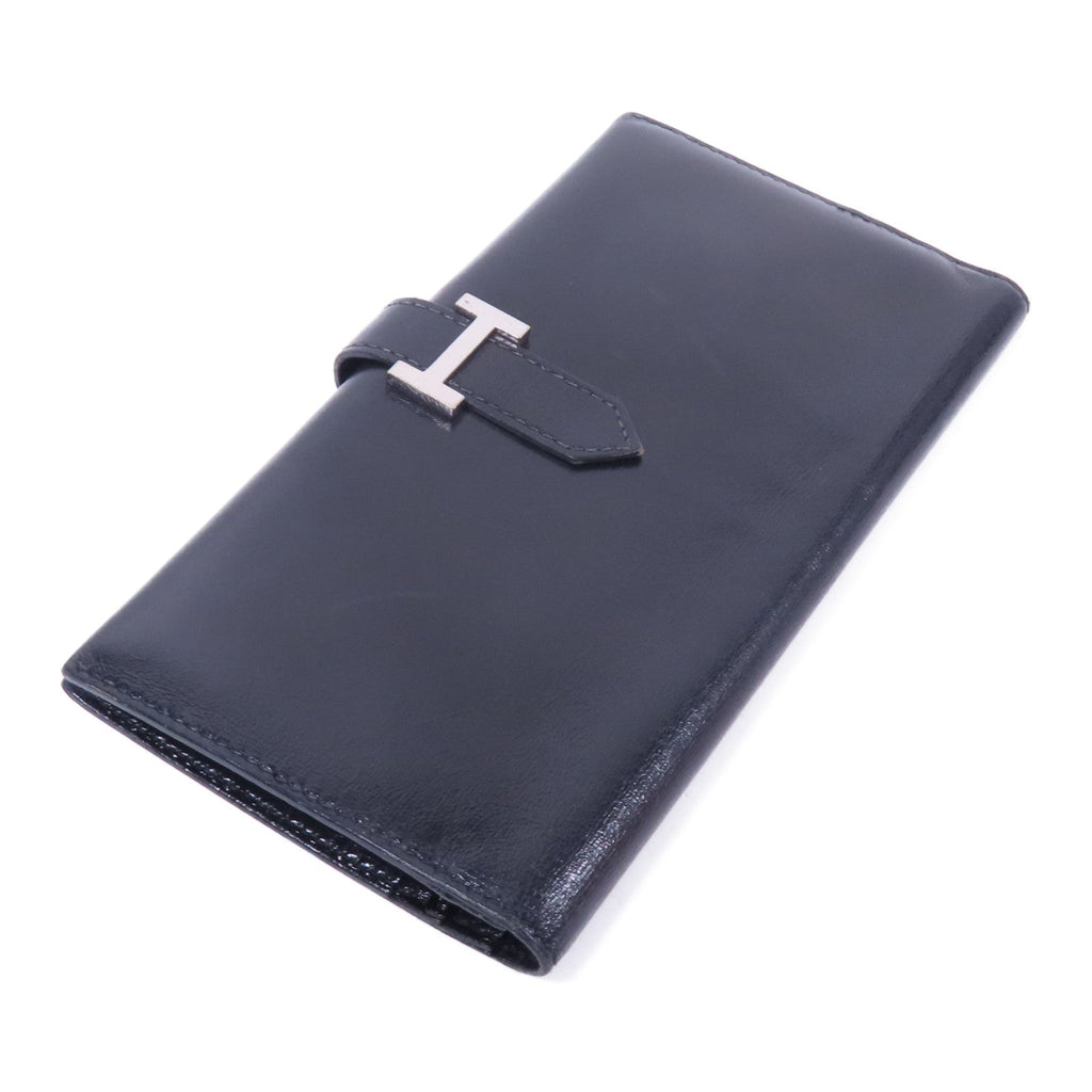 Hermès Bearn Long Wallet · Box Calf