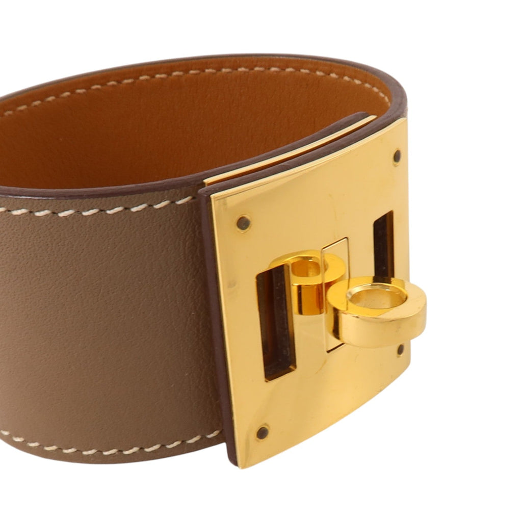 Hermès Kelly Dog · Étoupe Swift Leather