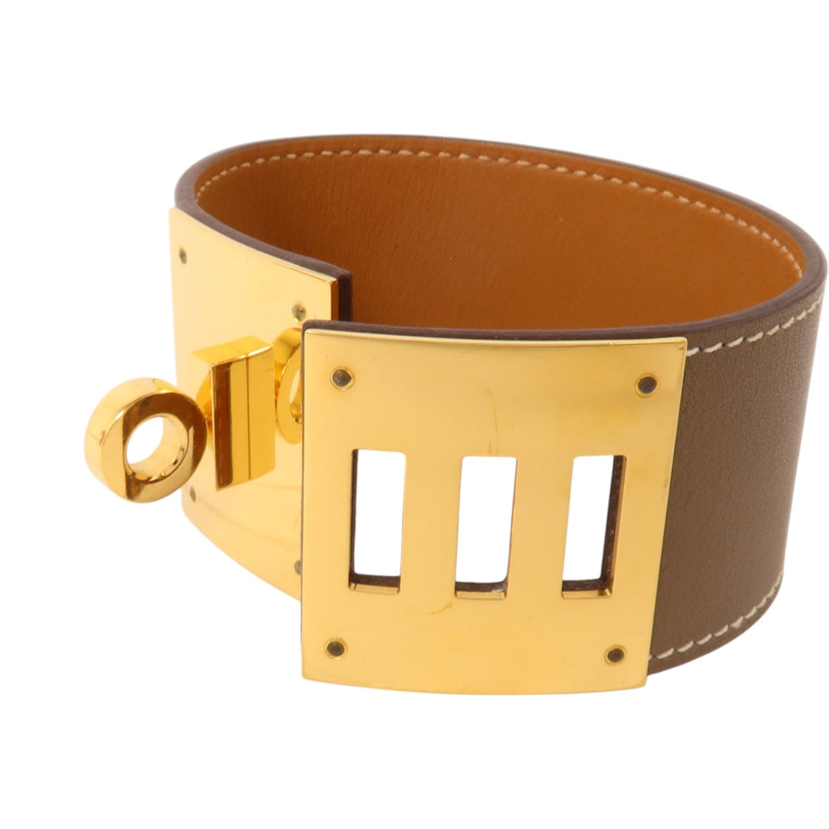 Hermès Kelly Dog · Étoupe Swift Leather