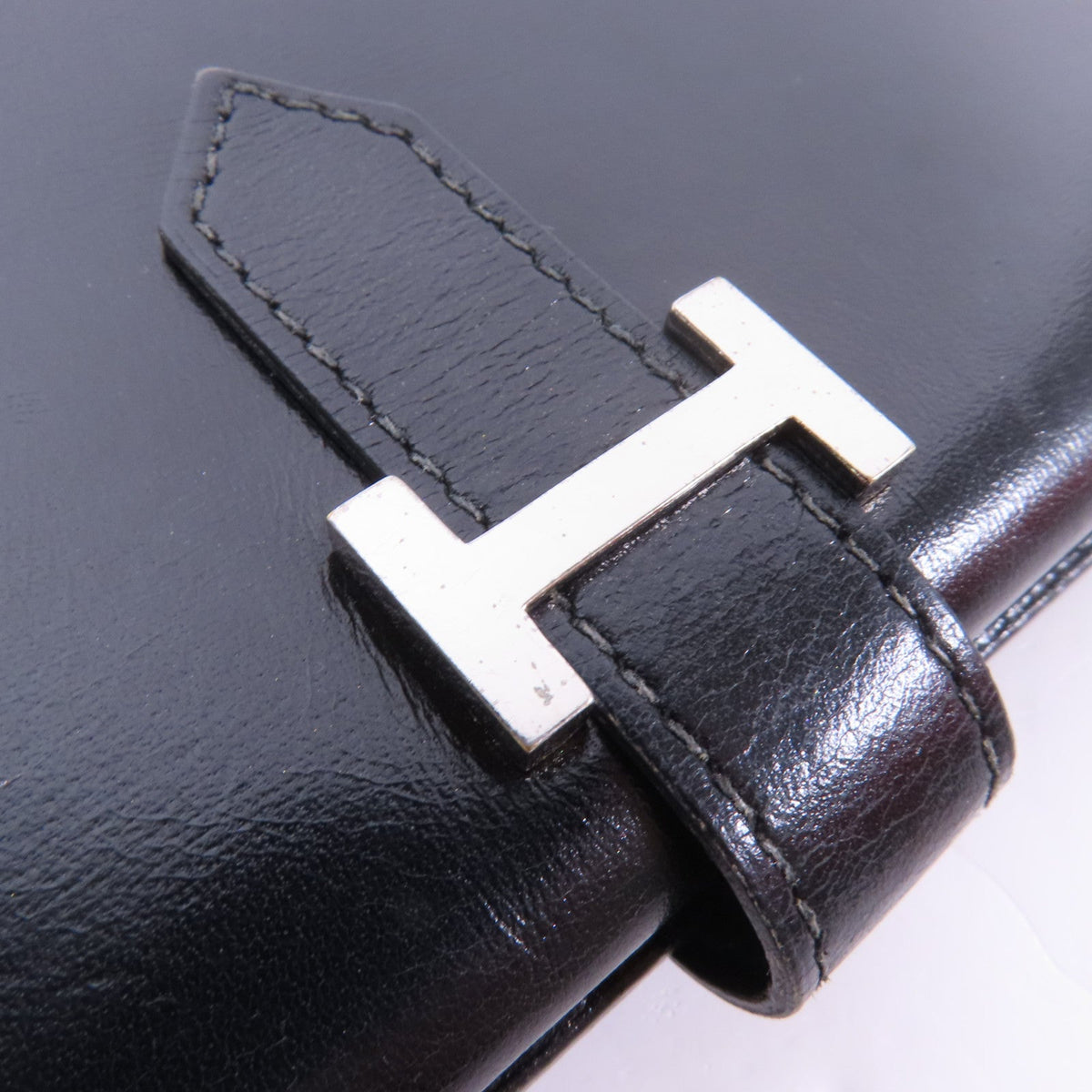 Hermès Bearn Long Wallet · Box Calf