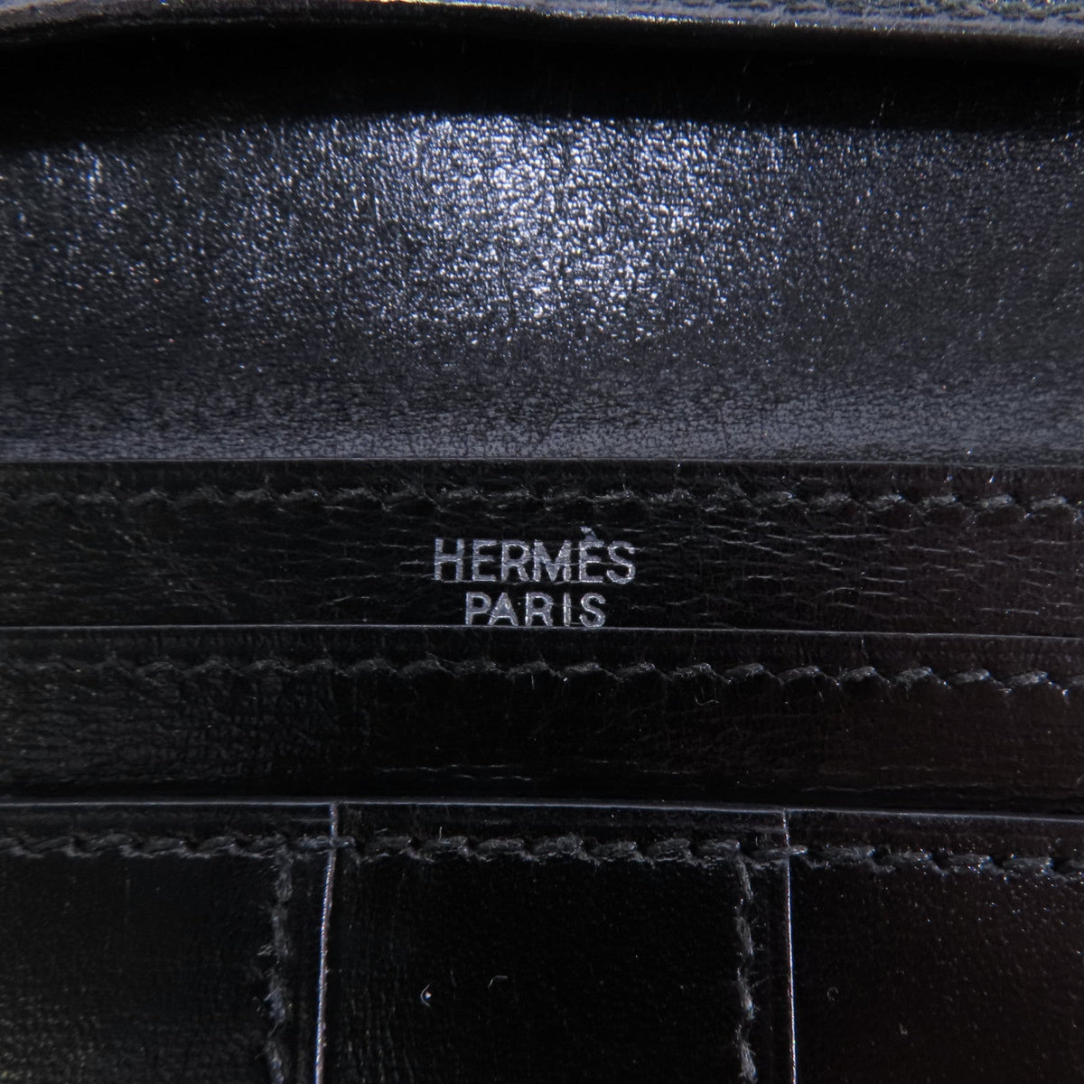 Hermès Bearn Long Wallet · Box Calf