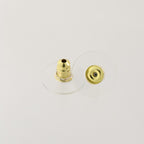 Chanel CC Earrings · Two-Tone Metal