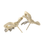 Chanel CC Earrings · Two-Tone Metal