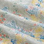 Men's Hawaiian Shirt Flying Swallow Grass Print Cotton Button-down Short Sleeve Aloha Shirt