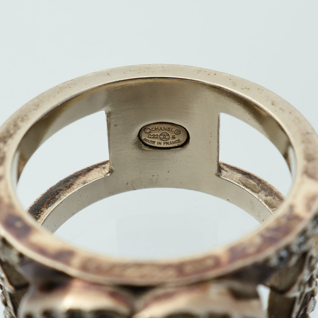 CHANEL CC Ring · Metal