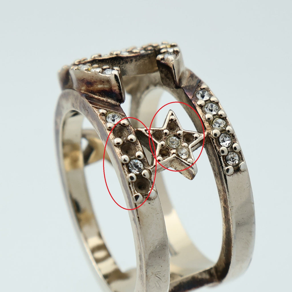CHANEL CC Ring · Metal