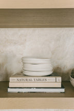 Drift Appetizer Plate - Matte White - Set of 6