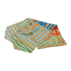 Hermès Grand Tralala · Silk Scarf · 180cm