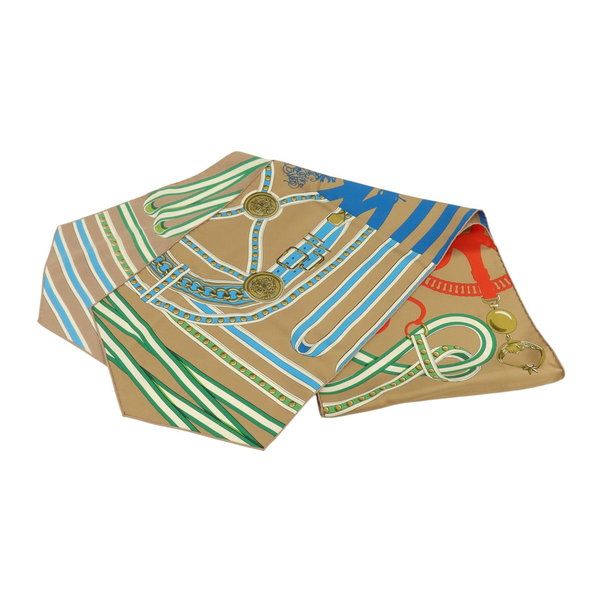 Hermès Grand Tralala · Silk Scarf · 180cm