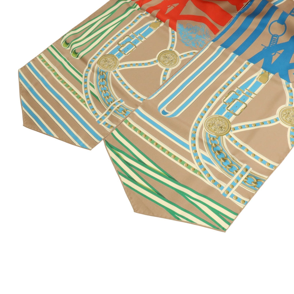 Hermès Grand Tralala · Silk Scarf · 180cm