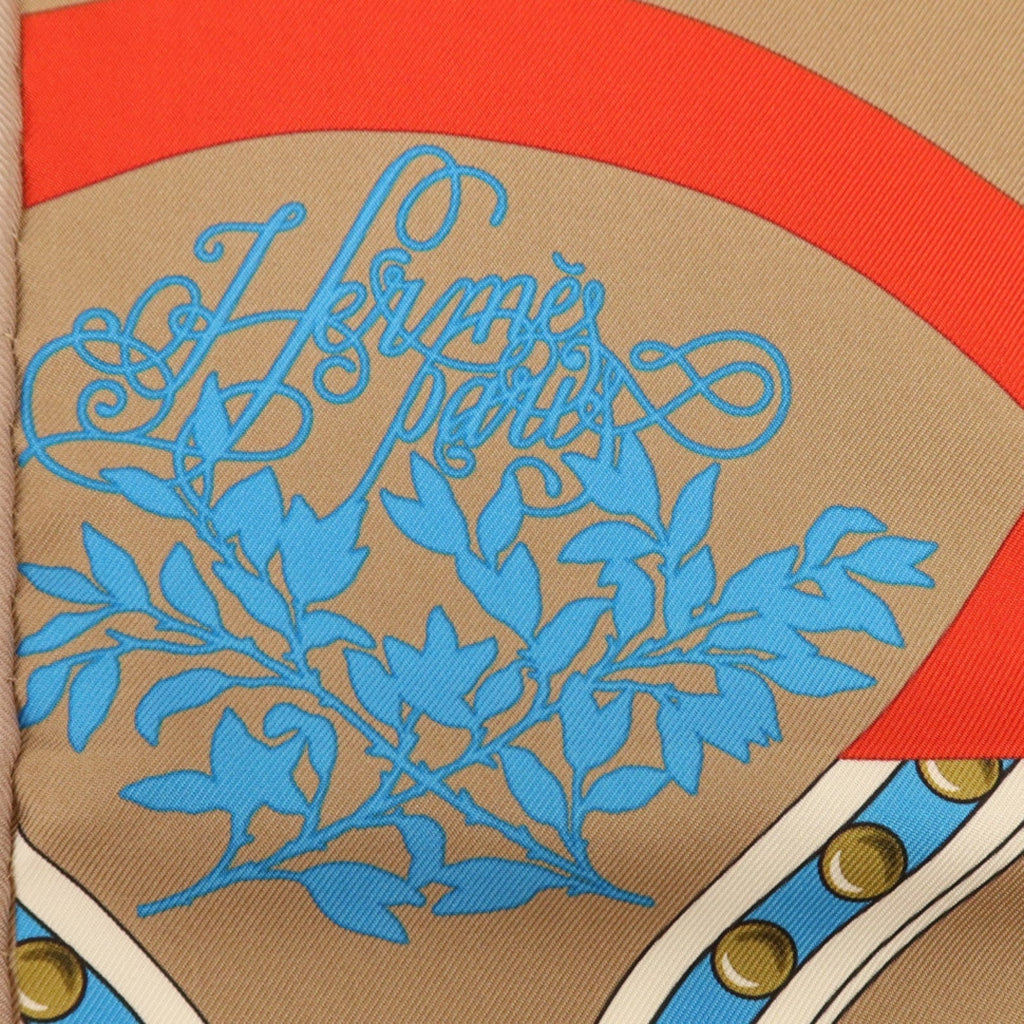 Hermès Grand Tralala · Silk Scarf · 180cm