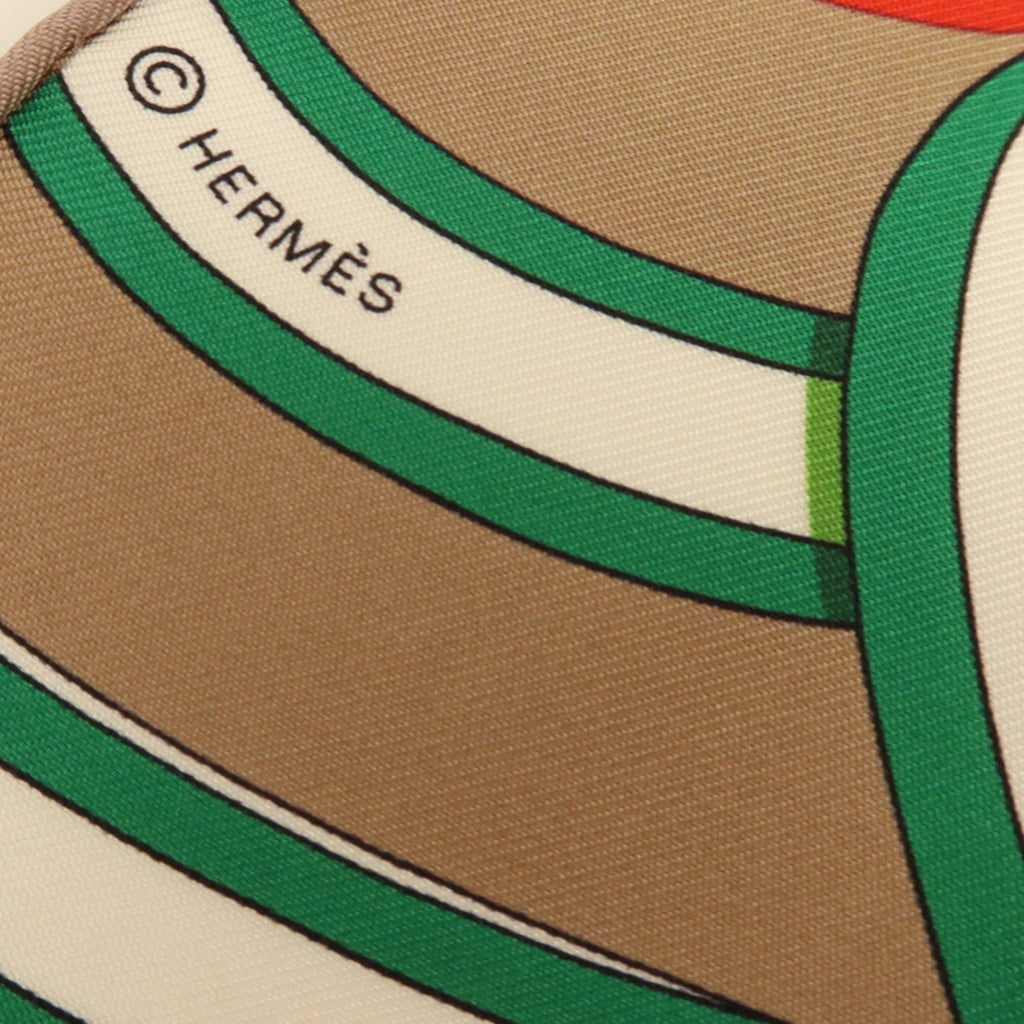 Hermès Grand Tralala · Silk Scarf · 180cm