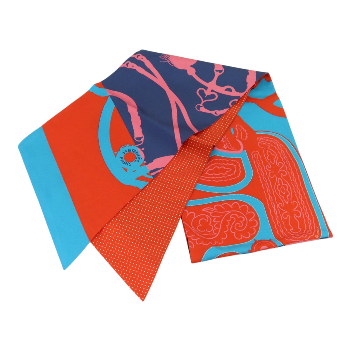 Hermès Max Twilly · Silk Scarf