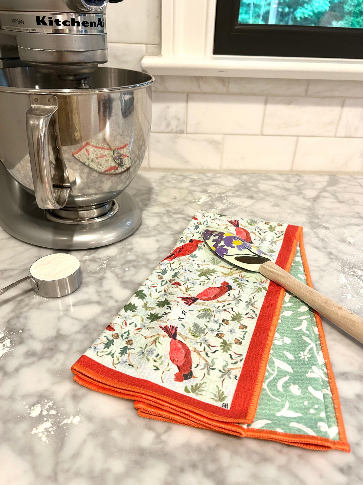 Songbird Double-Sided Tea Towel