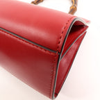 Gucci Bamboo Nymphaea · Calfskin
