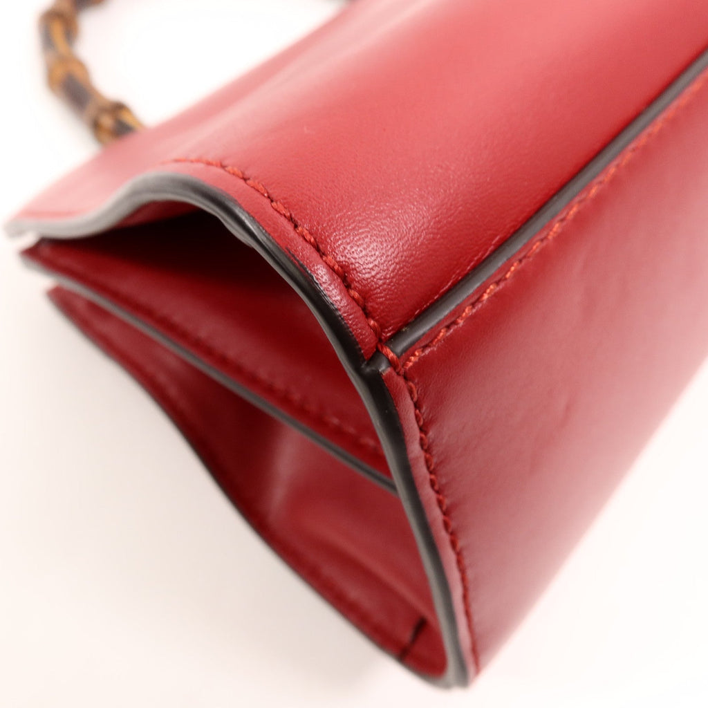 Gucci Bamboo Nymphaea · Calfskin