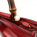 Gucci Bamboo Nymphaea · Calfskin