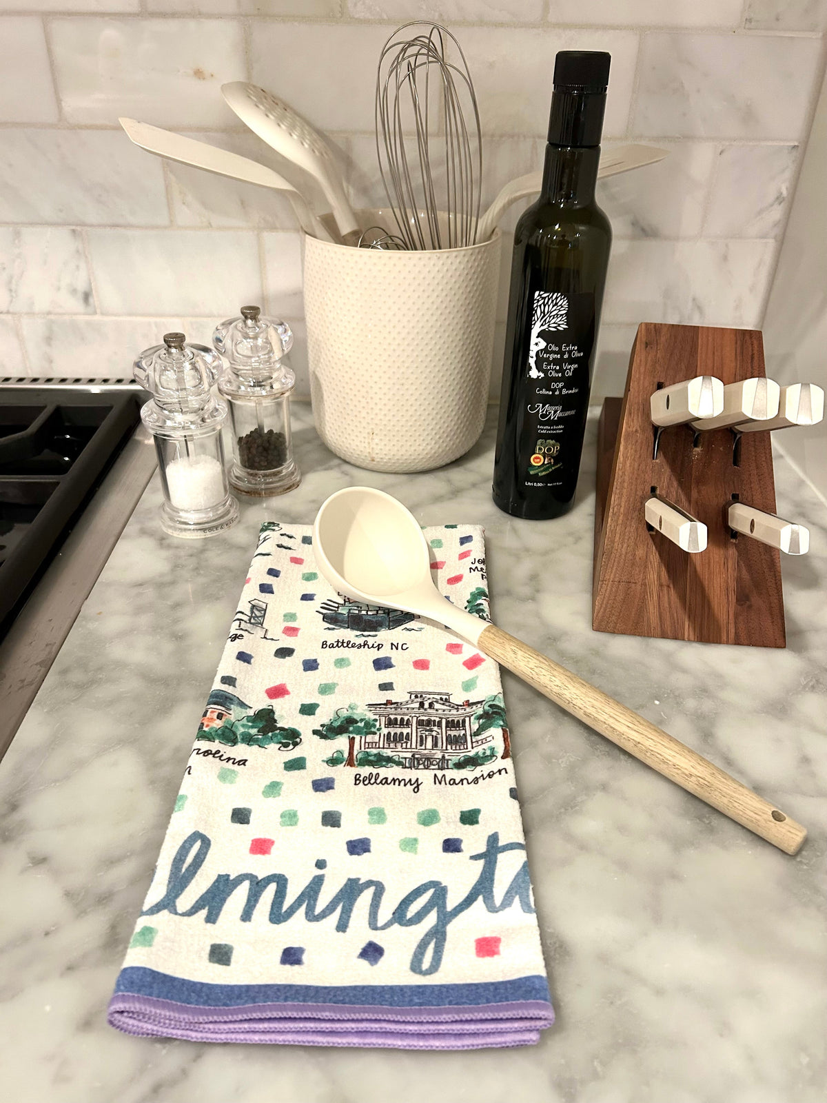 Wilmington, NC Tea Towel