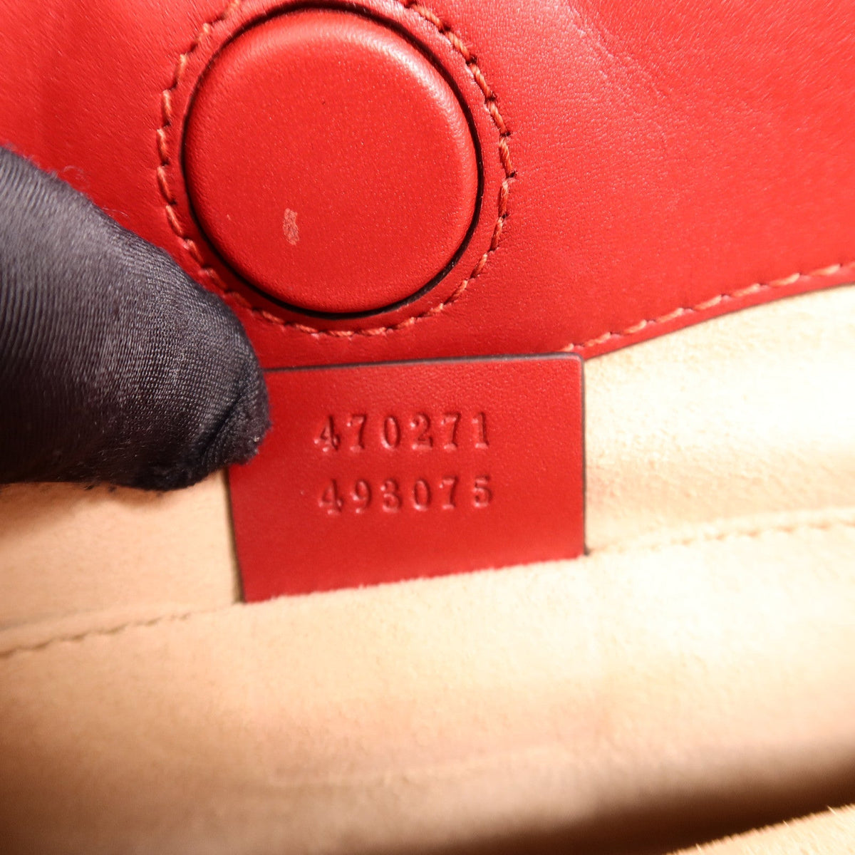 Gucci Bamboo Nymphaea · Calfskin
