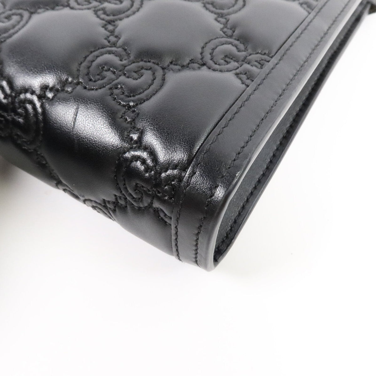GUCCI GG Matelassé · Shoulder Bag · Calfskin