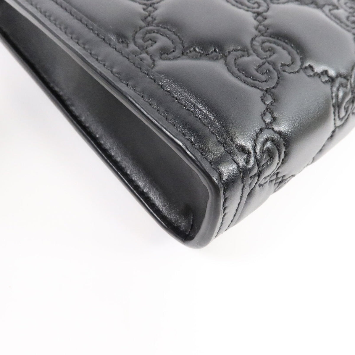 GUCCI GG Matelassé · Shoulder Bag · Calfskin