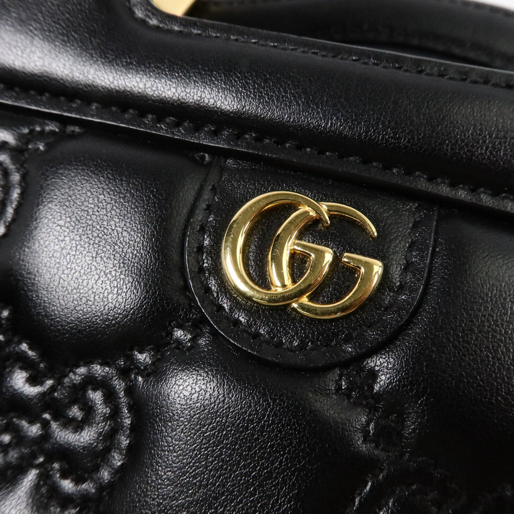 GUCCI GG Matelassé · Shoulder Bag · Calfskin