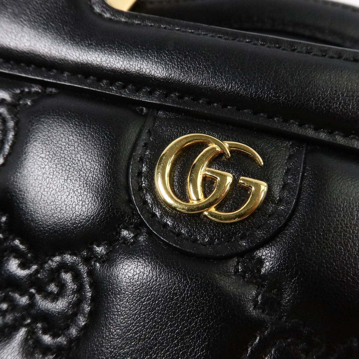 GUCCI GG Matelassé · Shoulder Bag · Calfskin