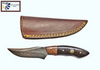 Damascus Skinning Knife by Titan TD-171
