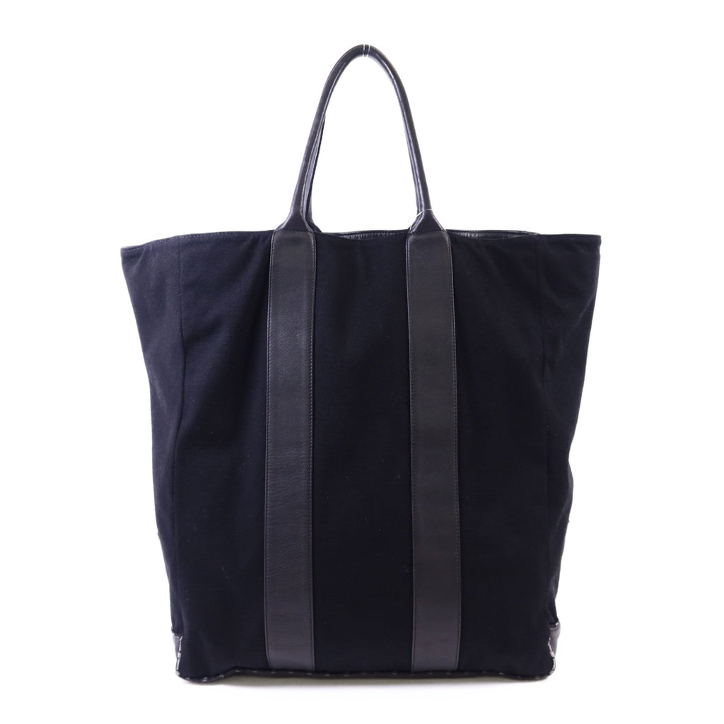 Chanel CC · Canvas Leather Tote