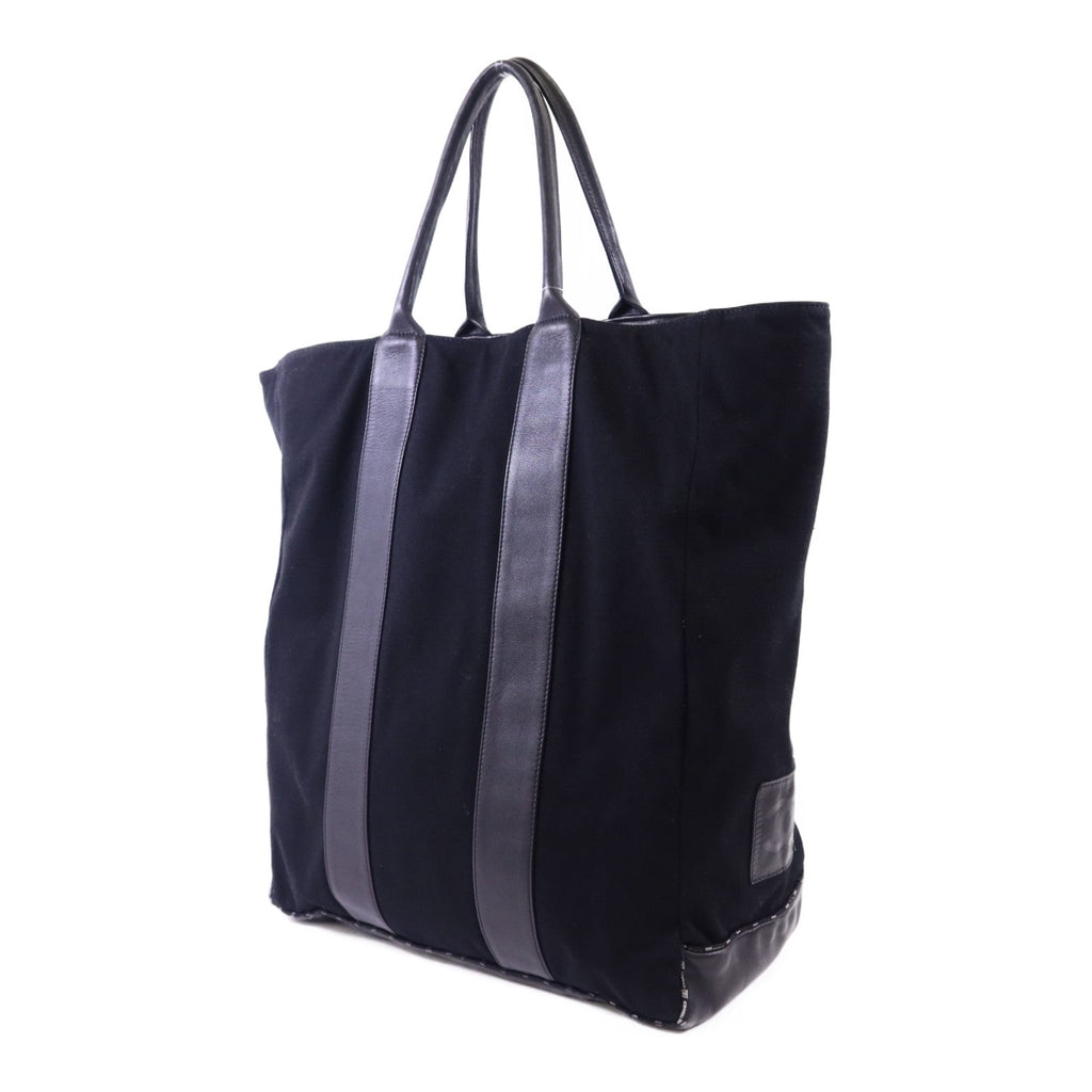 Chanel CC · Canvas Leather Tote