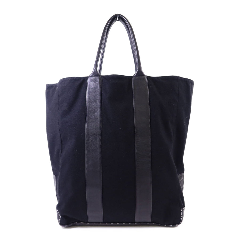 Chanel CC · Canvas Leather Tote