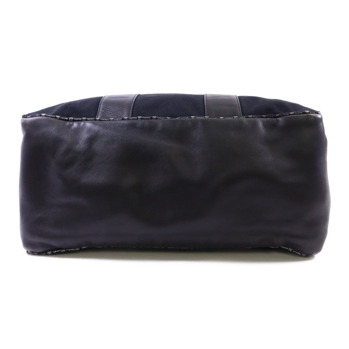 Chanel CC · Canvas Leather Tote