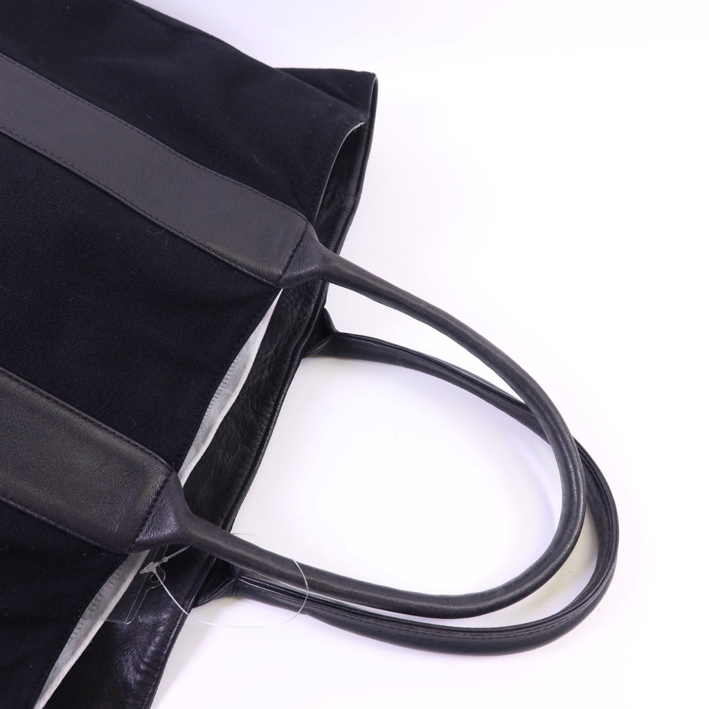 Chanel CC · Canvas Leather Tote