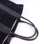 Chanel CC · Canvas Leather Tote