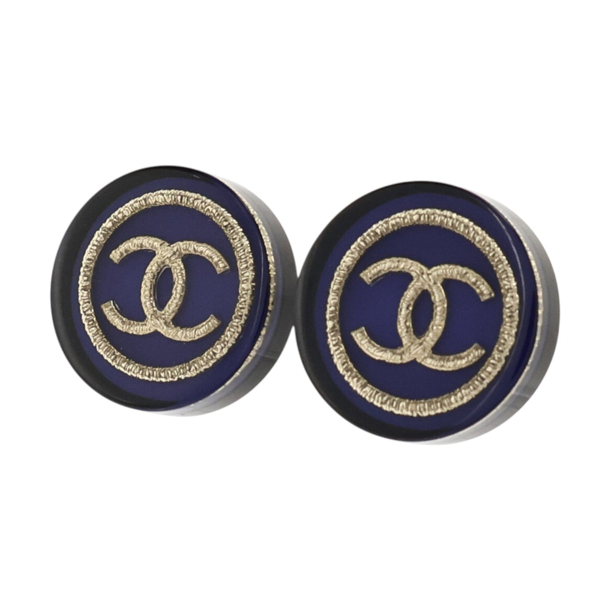 Chanel CC · PVC Earrings