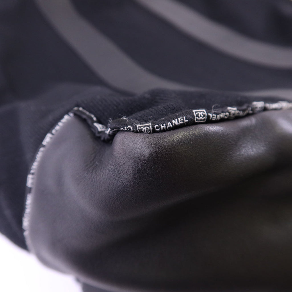 Chanel CC · Canvas Leather Tote
