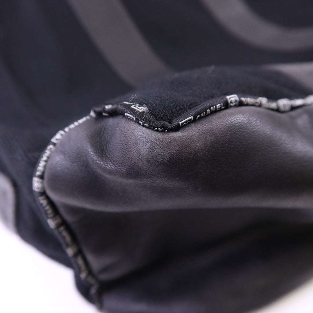 Chanel CC · Canvas Leather Tote