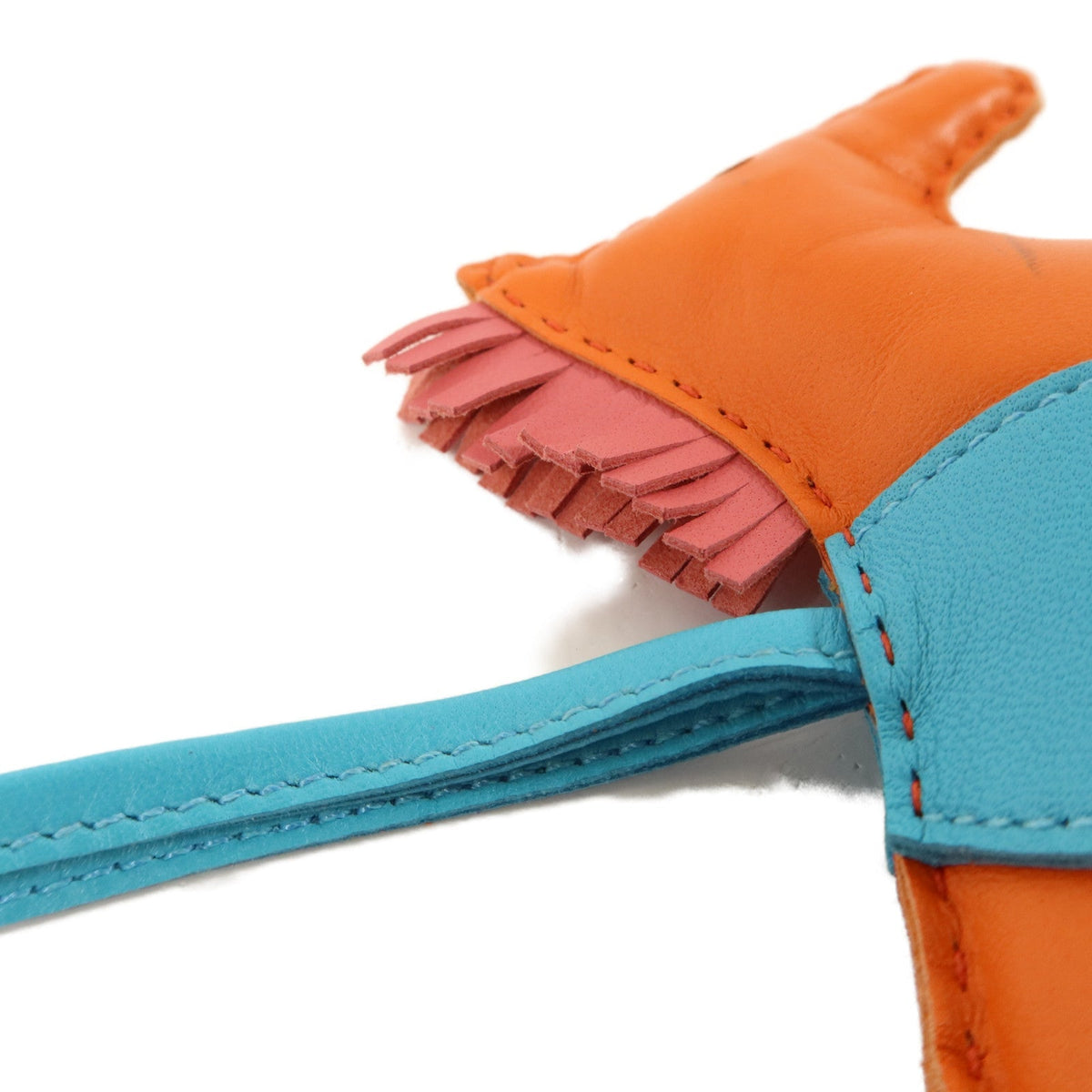 Hermès Rodeo MM Charm · Milo Lambskin