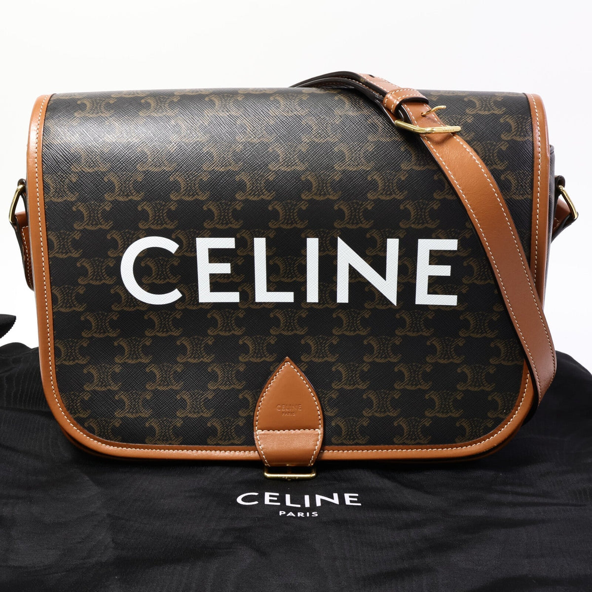 Celine Messenger · Coated Canvas