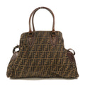 Fendi Chef De Jour · Canvas Shoulder Bag
