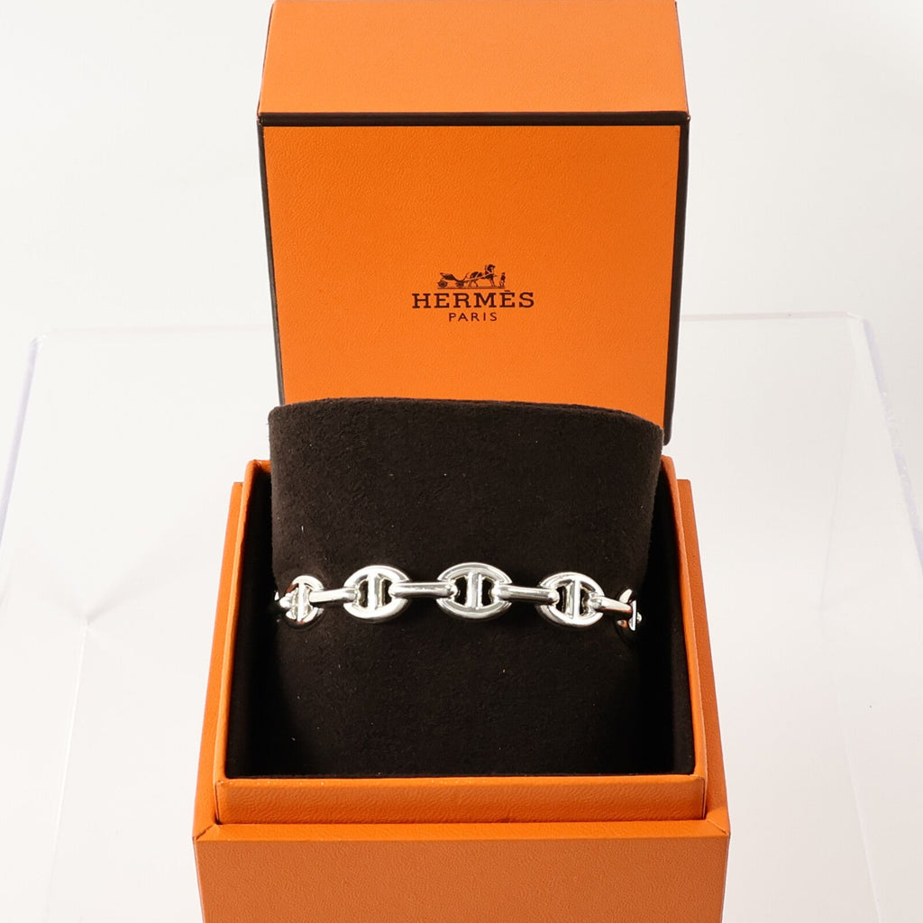 HERMES Chaine d'Ancre Enchainee · Sterling