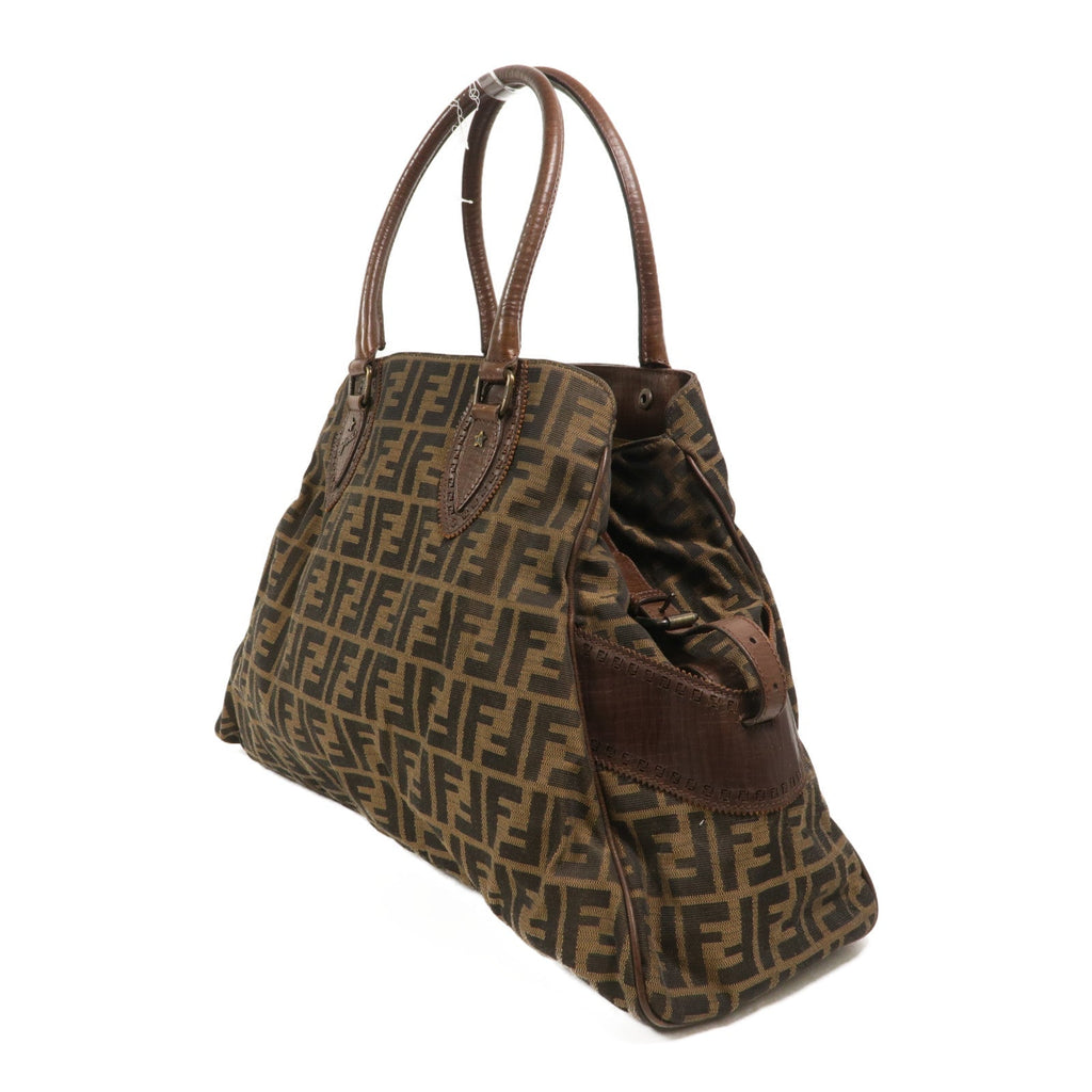 Fendi Chef De Jour · Canvas Shoulder Bag