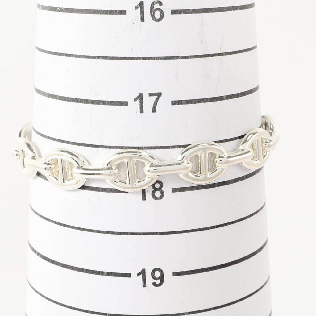 HERMES Chaine d'Ancre Enchainee · Sterling