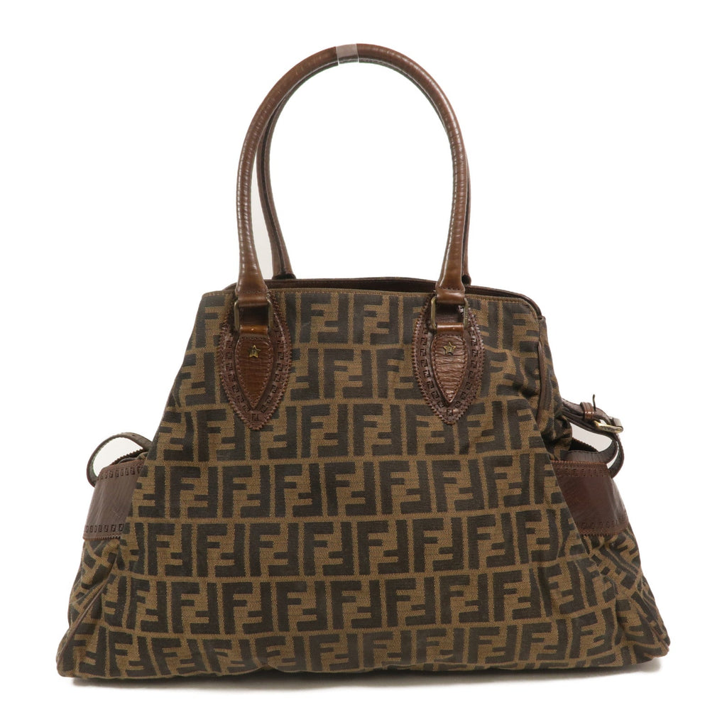 Fendi Chef De Jour · Canvas Shoulder Bag