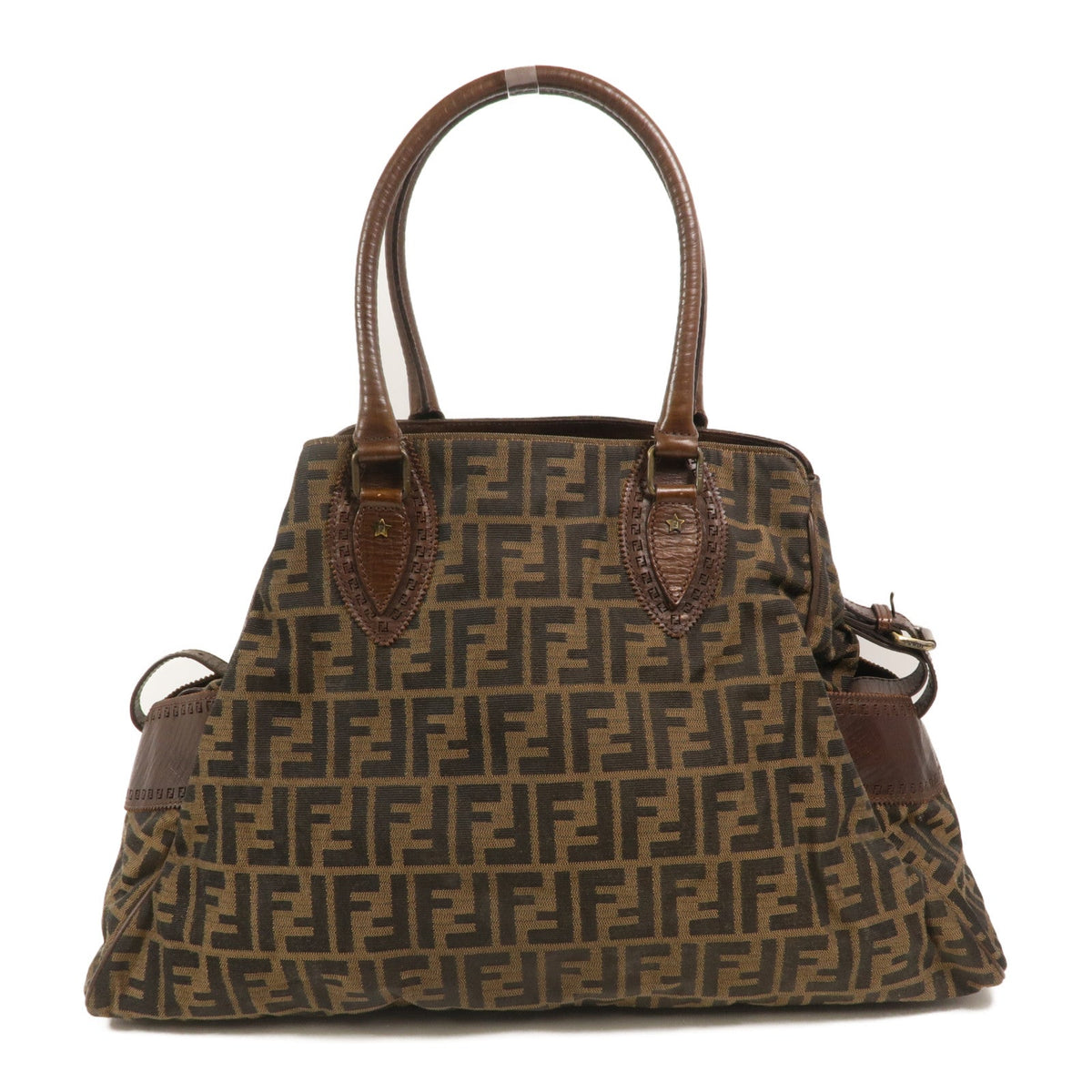 Fendi Chef De Jour · Canvas Shoulder Bag