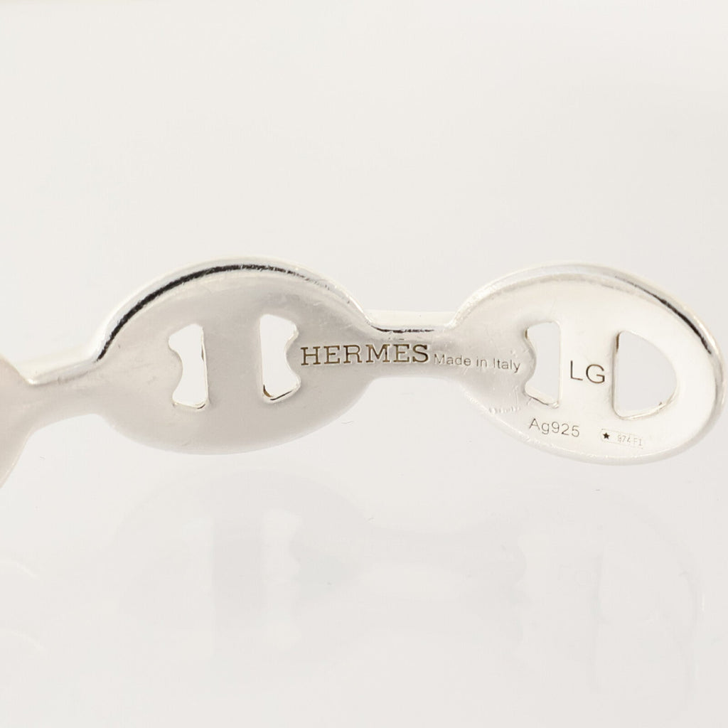 HERMES Chaine d'Ancre Enchainee · Sterling